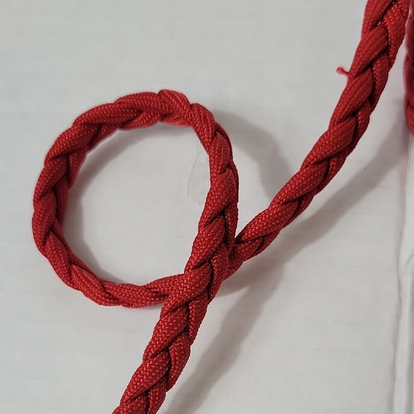 Straw Woven Cherry Embroidered Crossbody Bag in Natural - Picture 5 of 13